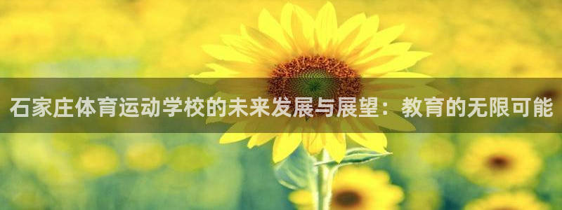 MK体育官方正版app娱乐下载:石家庄体育运动学校的未来发展